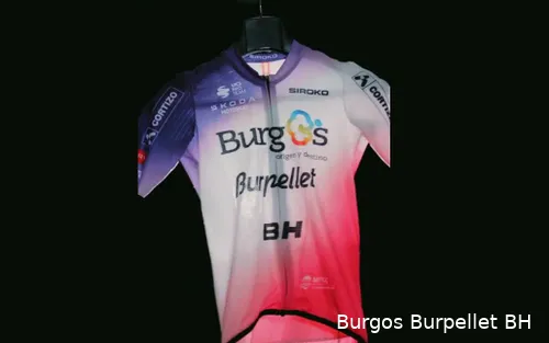 Maillot del Burgos Burpellet BH para la temporada 2026
