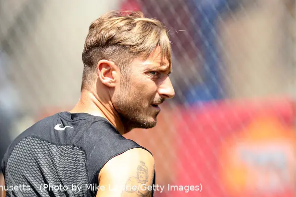 totti profilo allenamento