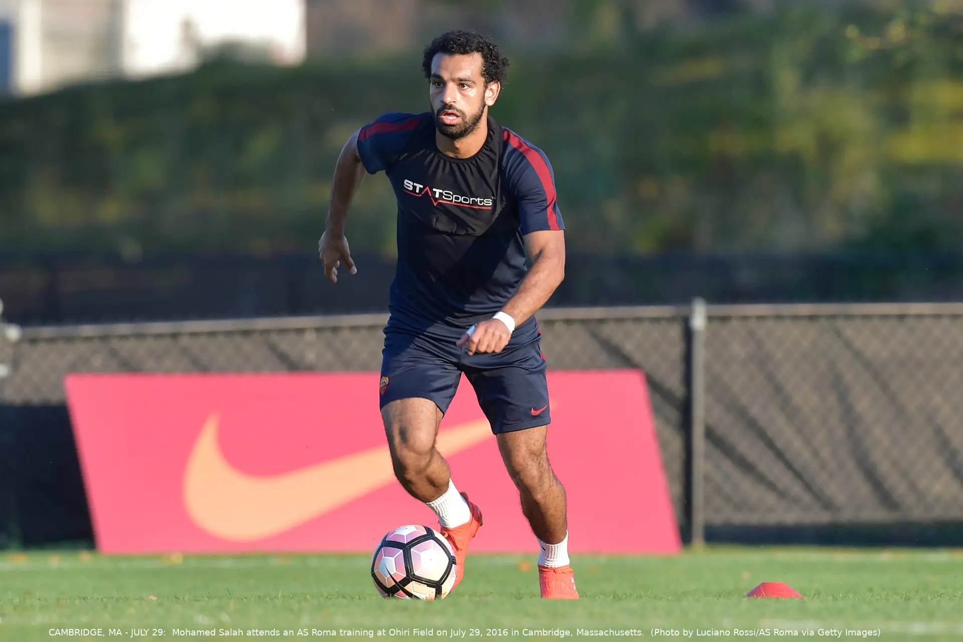 boston allenamento salah
