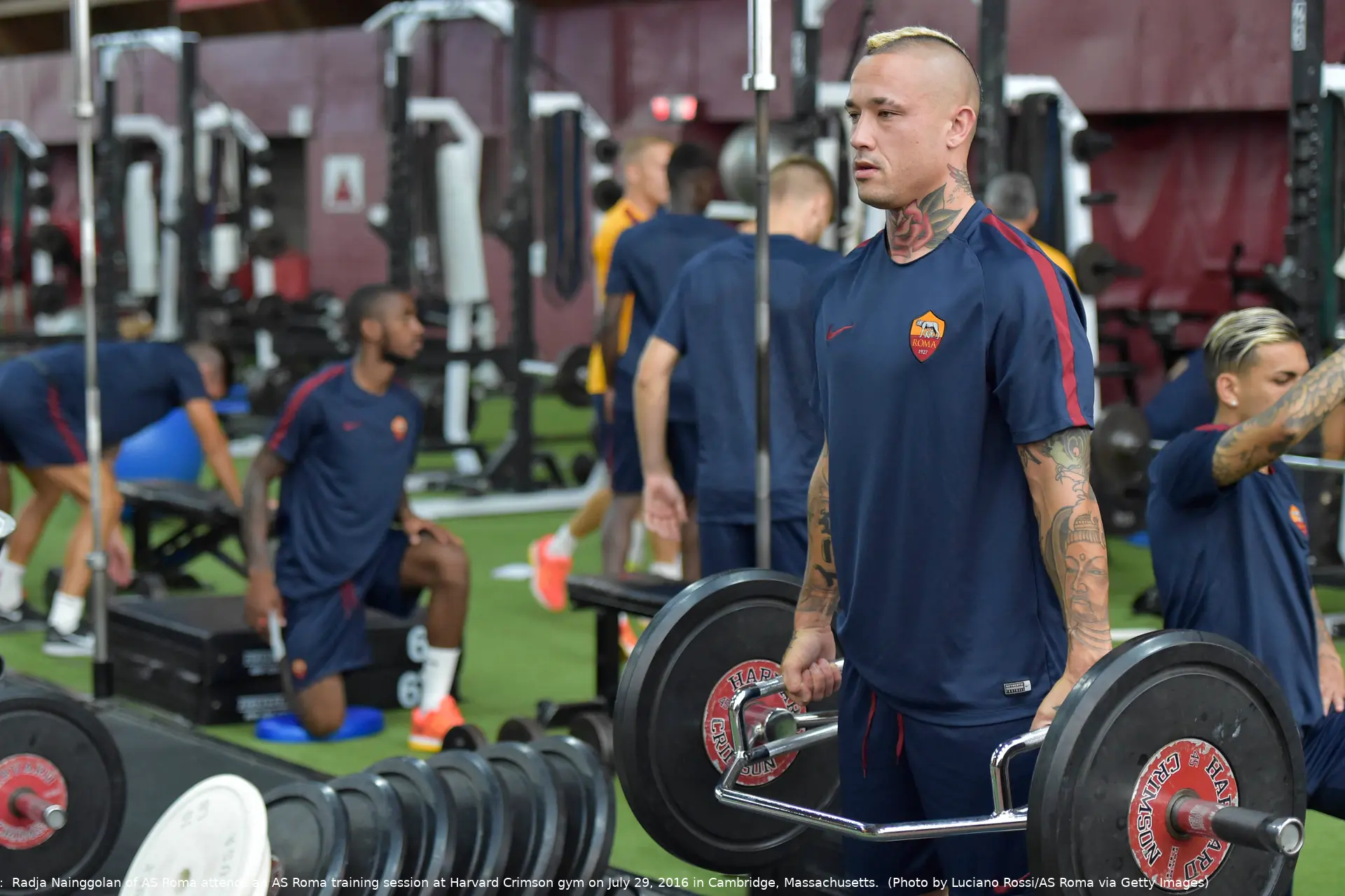 nainggolan palestra boston seduta mattina 290716