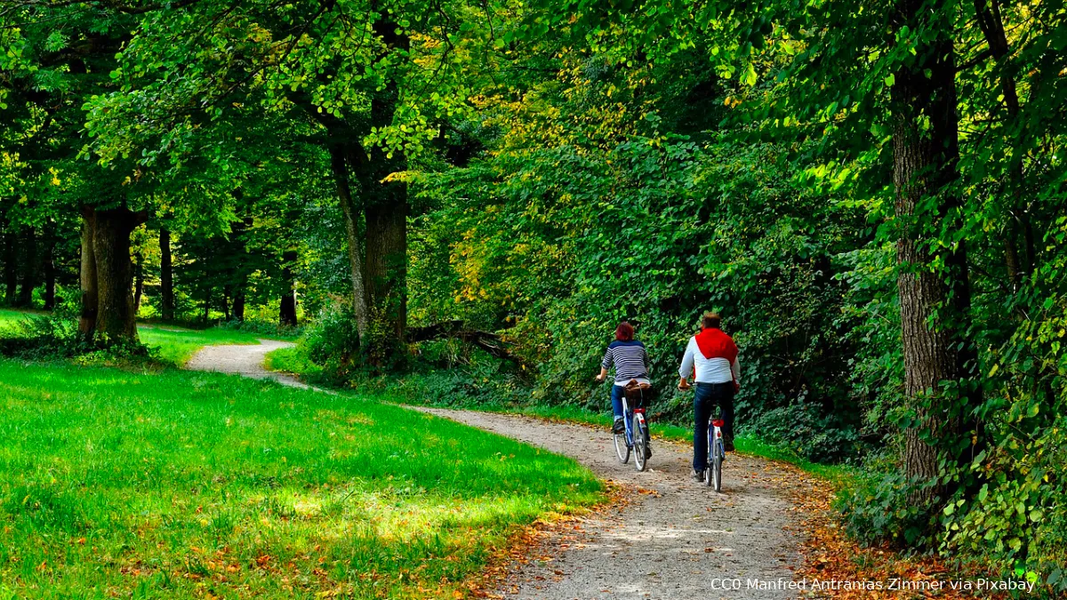 fietsers sport beweging