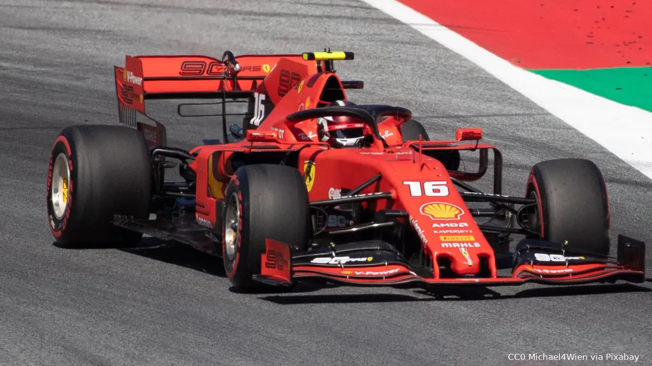 charles leclerc ferrari cc0 pixababay michael4wien