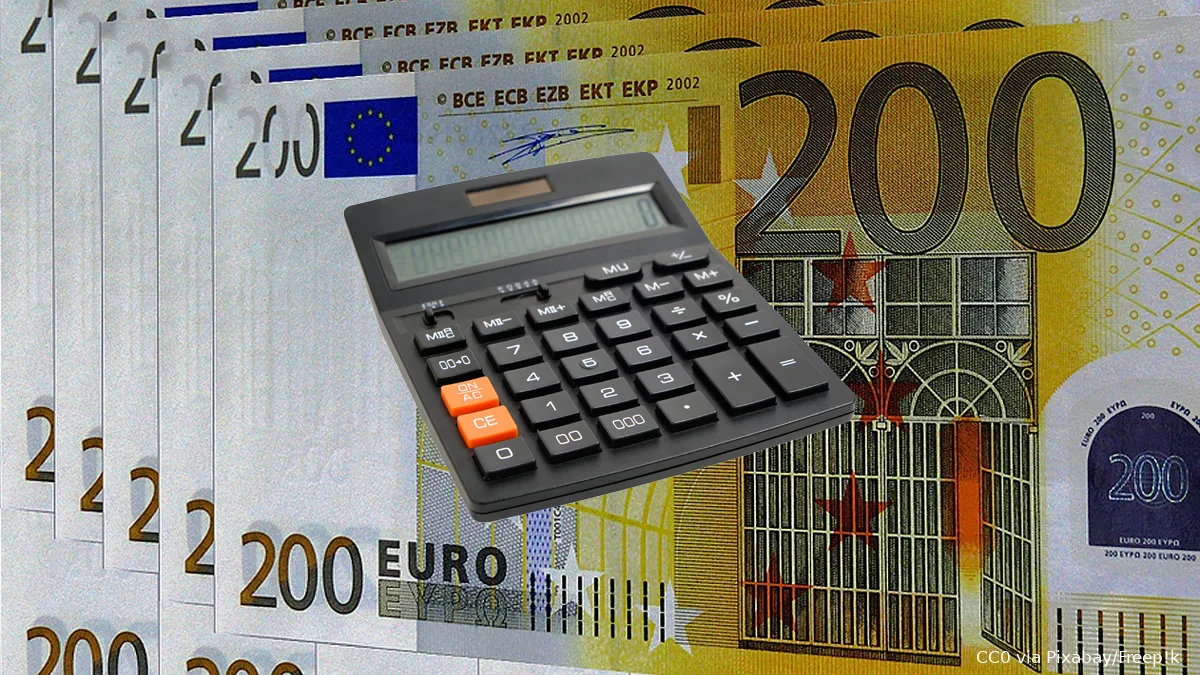 euro calculator langstudeerboete