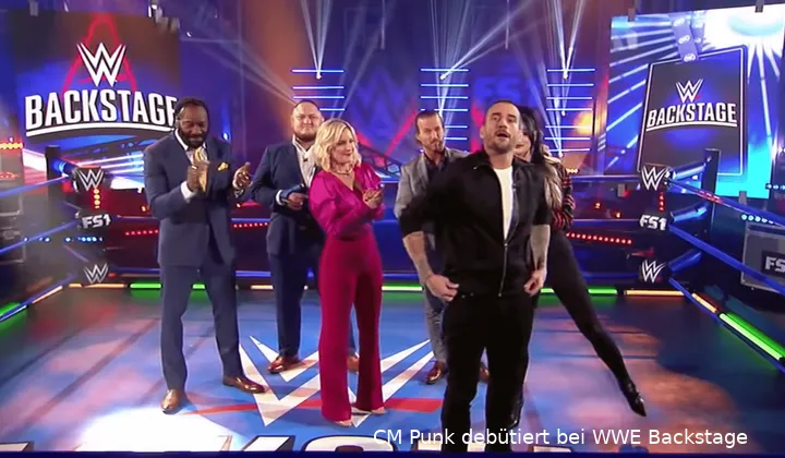 Backstage war CM Punk zuletzt für die FOX-Talkshow "WWE Backstage" im Jahr 2019