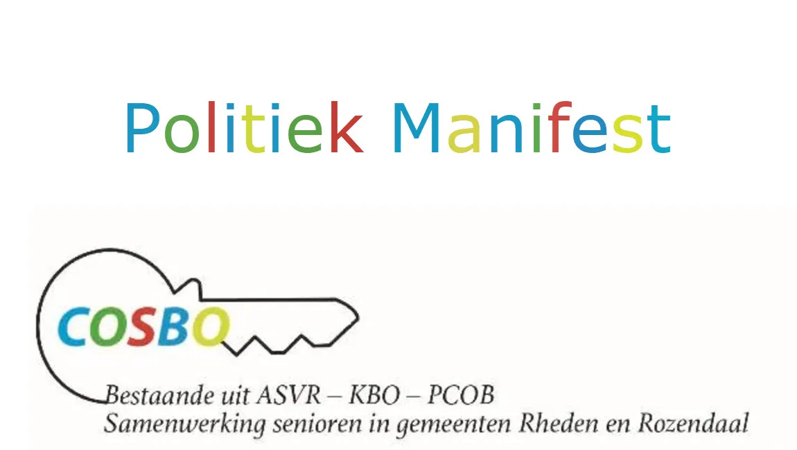 politiek manifest 2022 cosbo