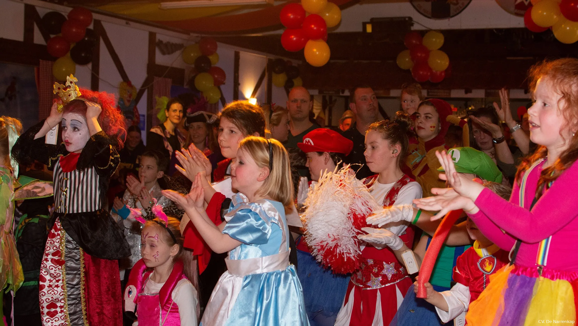 Disco Kids Party met Jeugdprinses Maud in Het Narrenhuus Velp