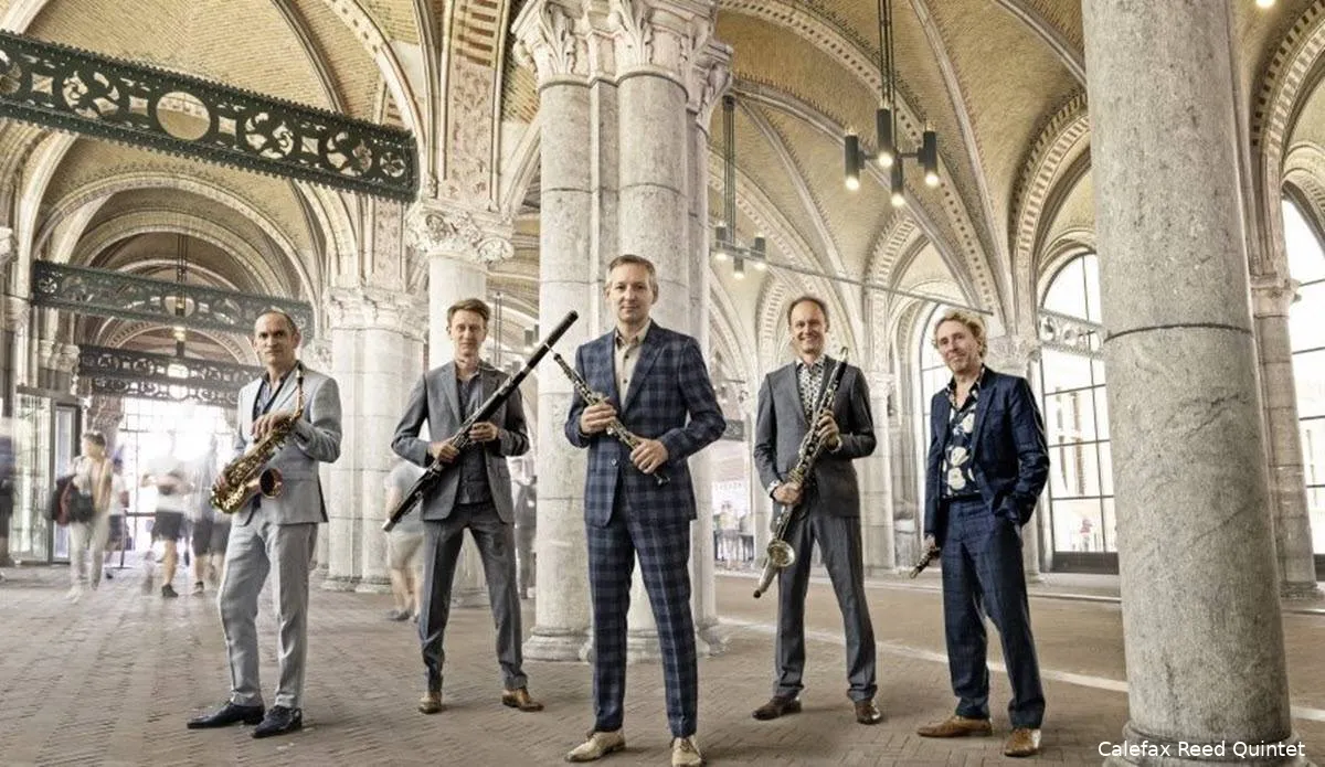 Veelzijdig concert met Calefax Reed Quintet