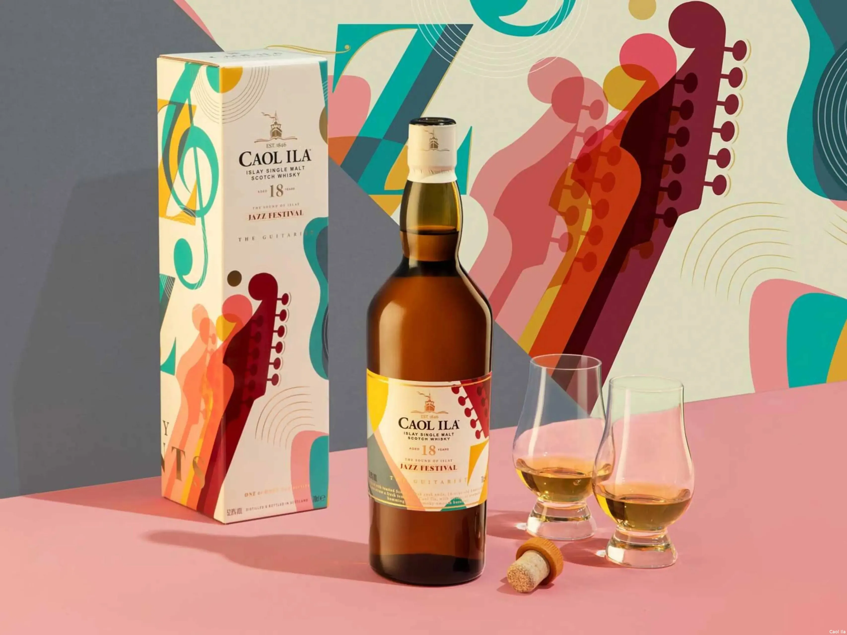 Caol Ila Islay JAzz Festival 2025 The Guitarist single malt whisky