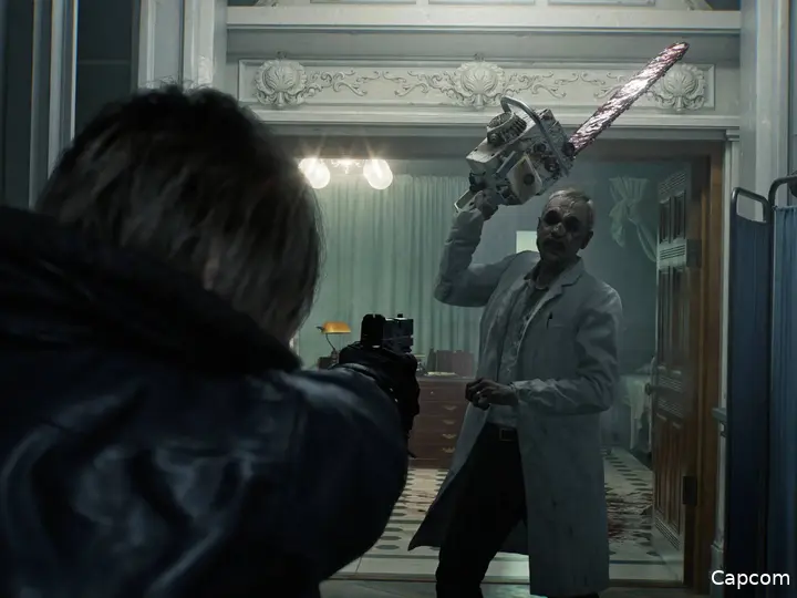 Resident evil  Requiem leon gameplay