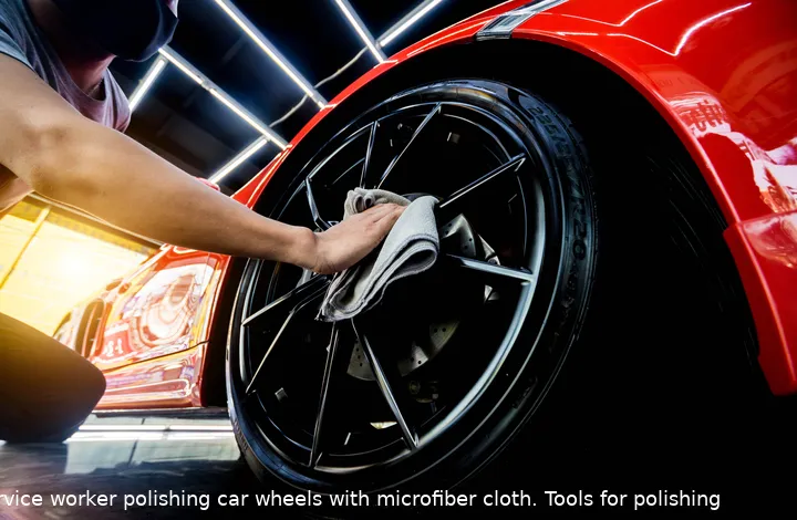 car detailing rims