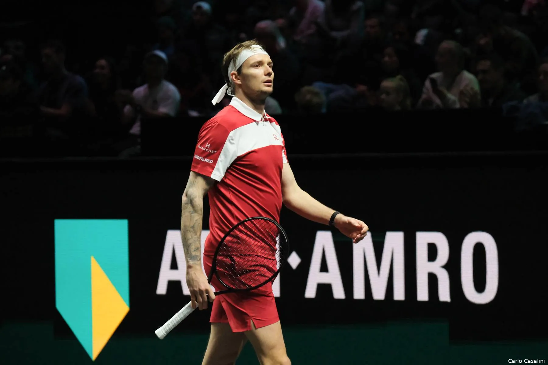 Alexander Bublik in Rotterdam.