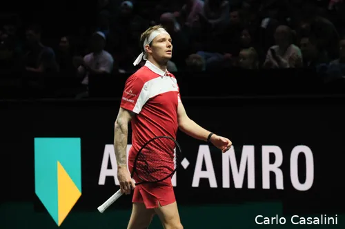 Alexander Bublik in Rotterdam.