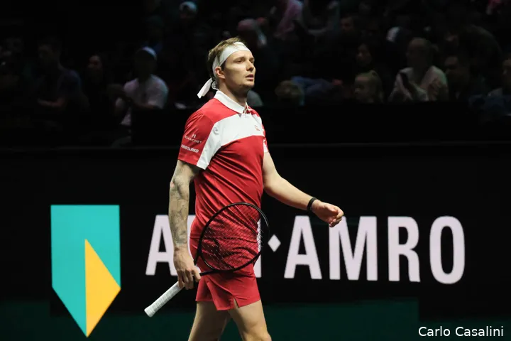 Alexander Bublik in Rotterdam.