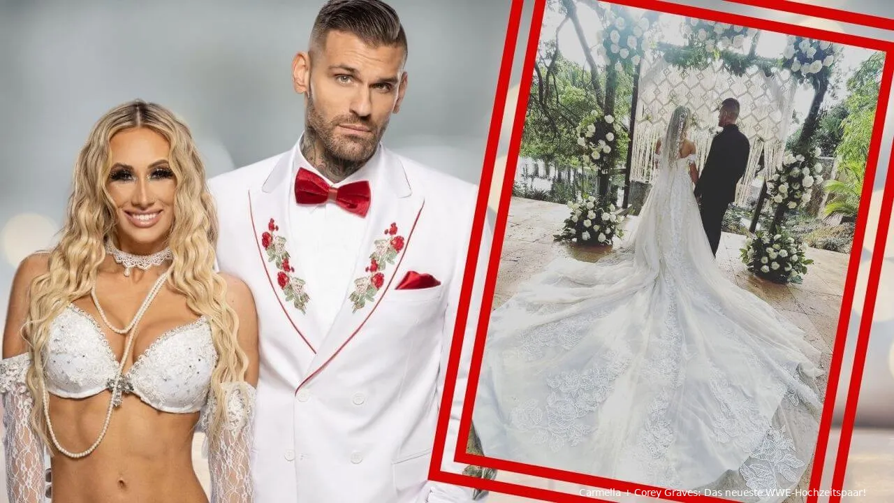 Carmella und Corey Graves lernten sich bei WWE kennen