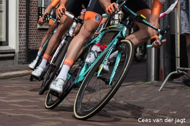 Peloton fiets Bianchi Cees van der Jagt