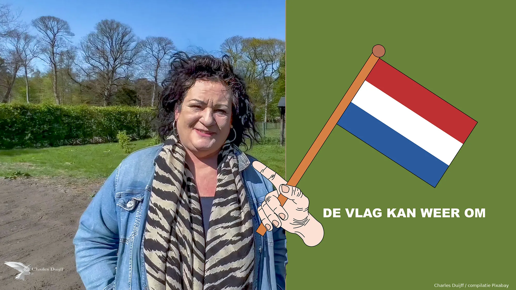 caroline vd plas vlag kl