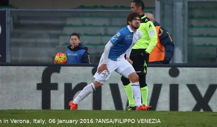 chievo roma paloschi esultanza