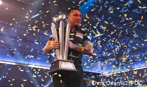 Gerwyn Price wurde Weltmeister bei der PDC 2021