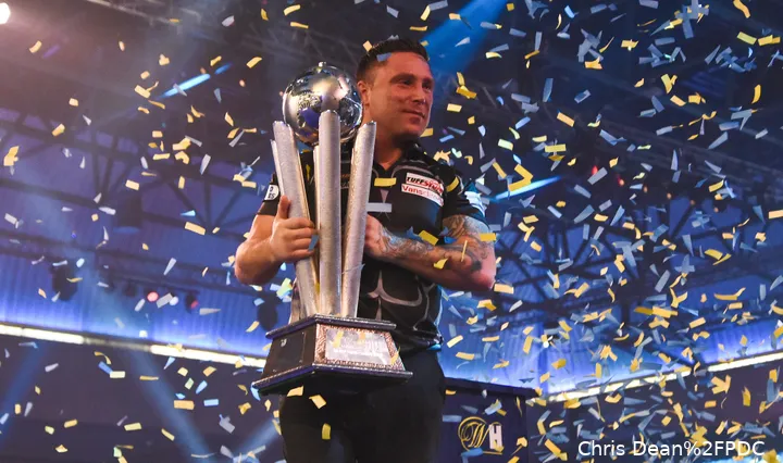 Gerwyn Price wurde Weltmeister bei der PDC 2021