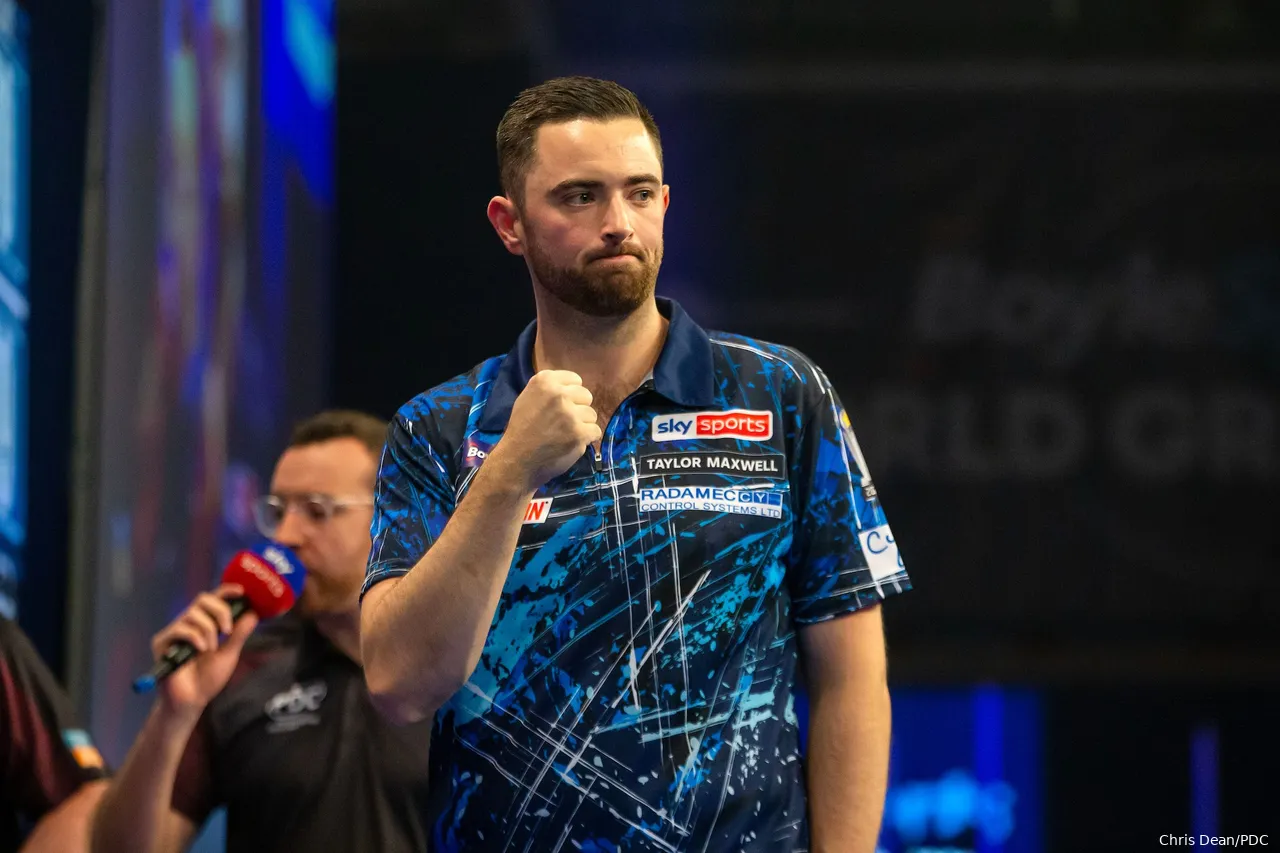 Luke Humphries goes for a second consecutive World Grand Prix title