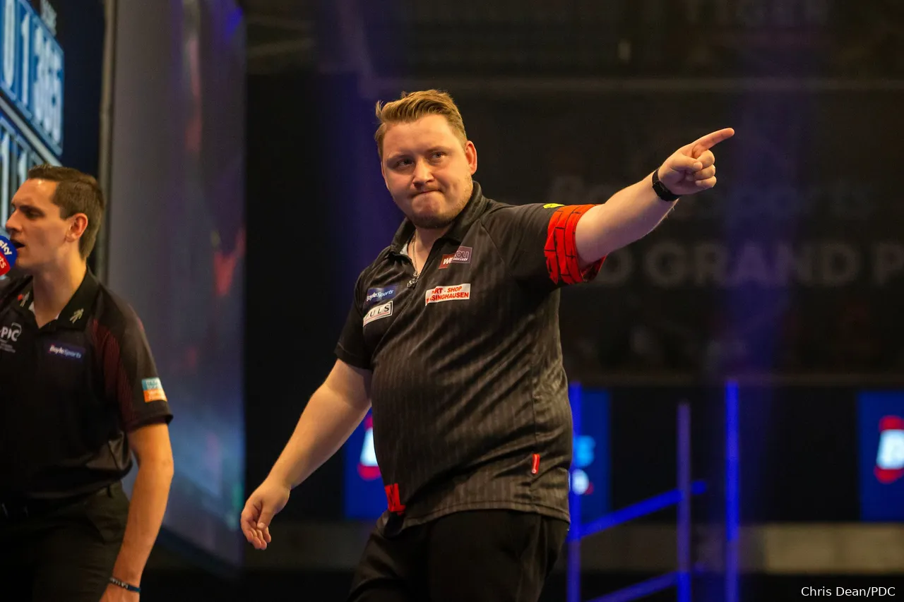Martin Schindler denkt graag aan zijn dierbaren op het podium