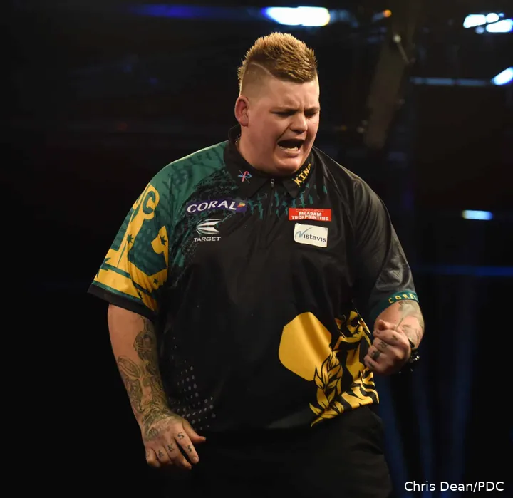 Corey Cadby in actie