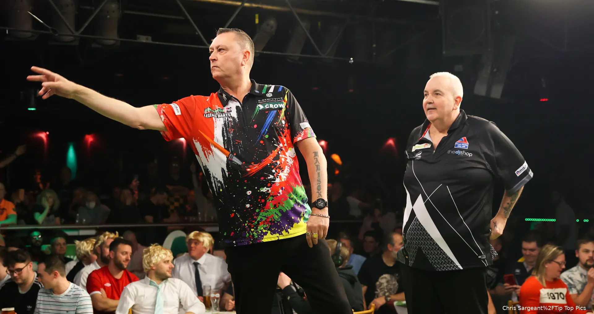 Kevin Painter  Phil Taylor WSDT QF