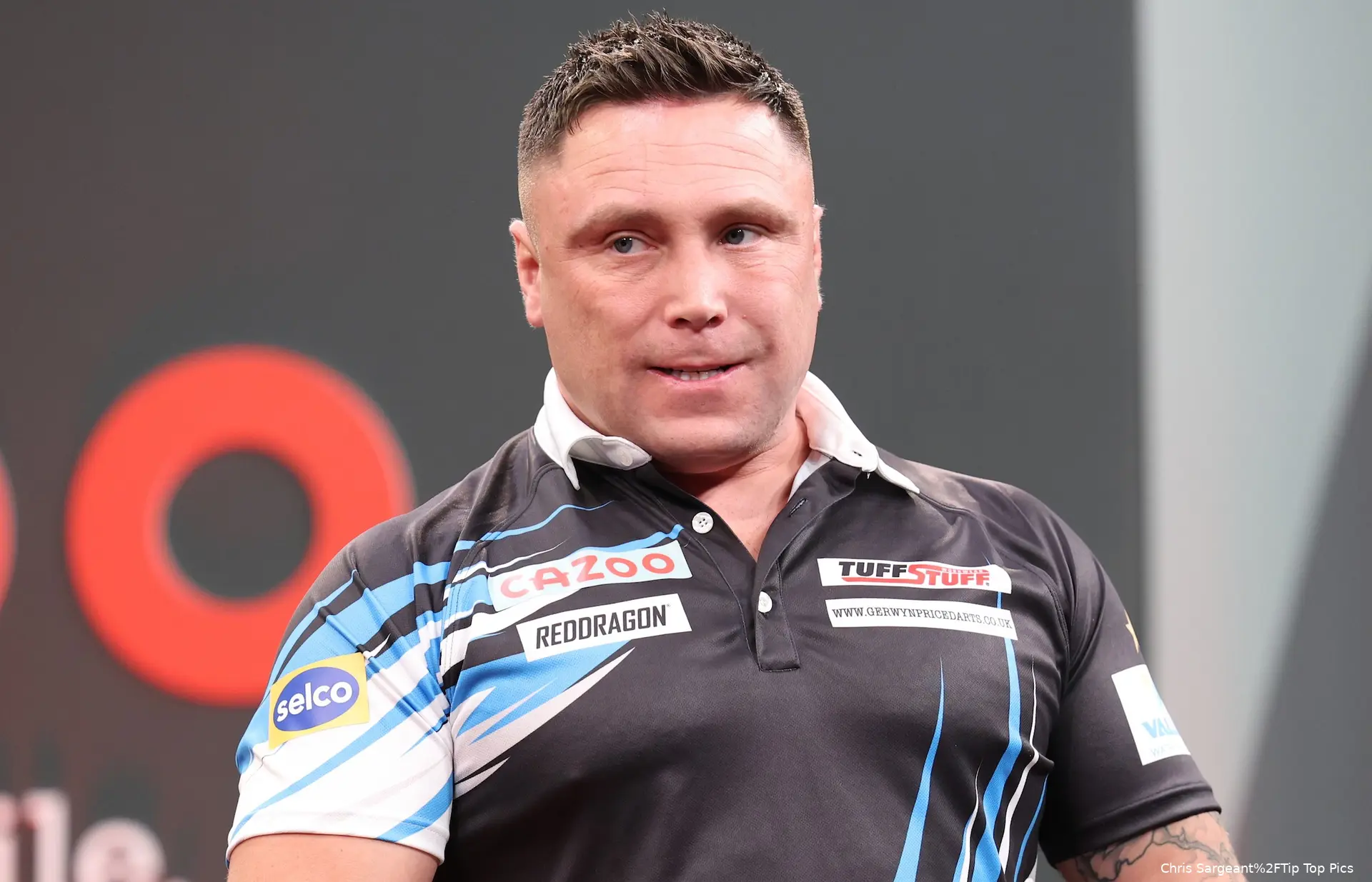 gerwyn price cazoo pdc mastrers 2023 0777