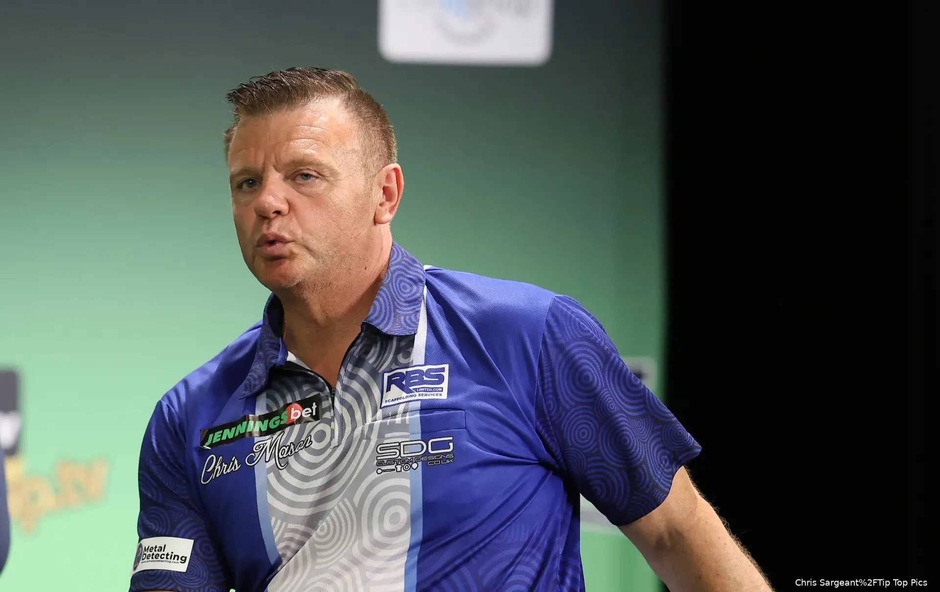 chris mason wsdt world seniors darts masters 3