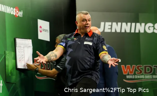 McGarry erreicht überraschend das Finale der Senioren-Dart-Weltmeisterschaft 2024&nbsp;