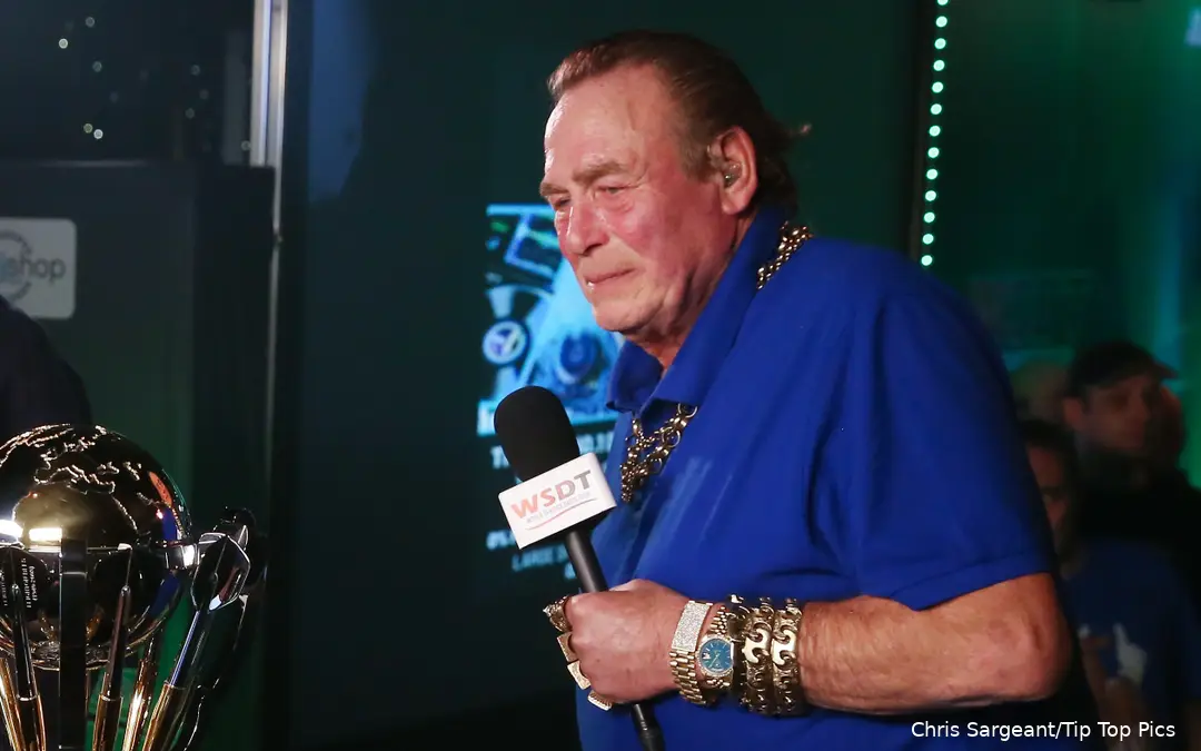 Bobby George in televised action