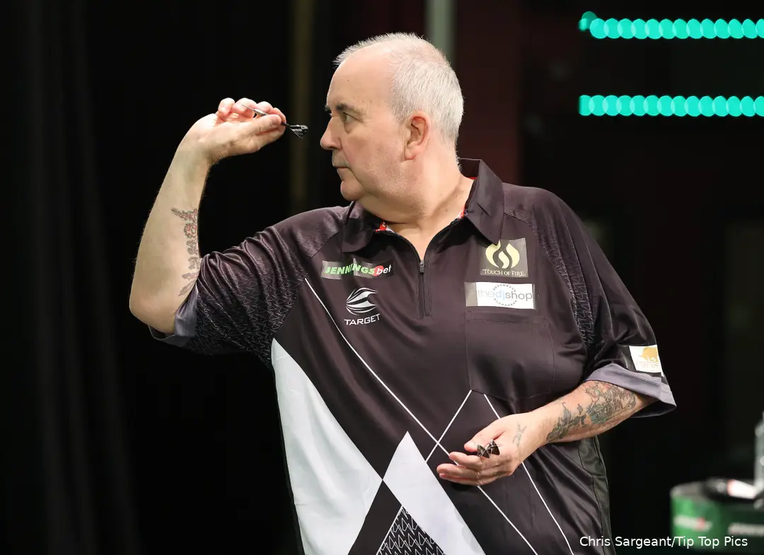 Taylor in action on the Seniors Tour
