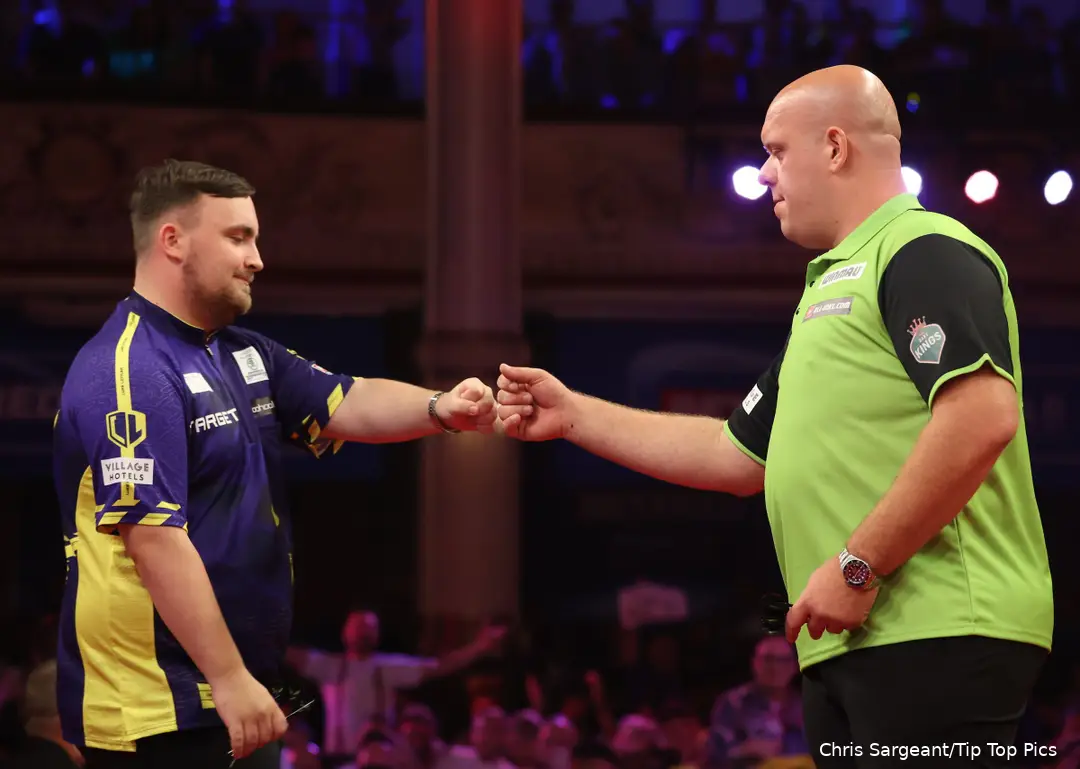 luke littler michael van gerwen
