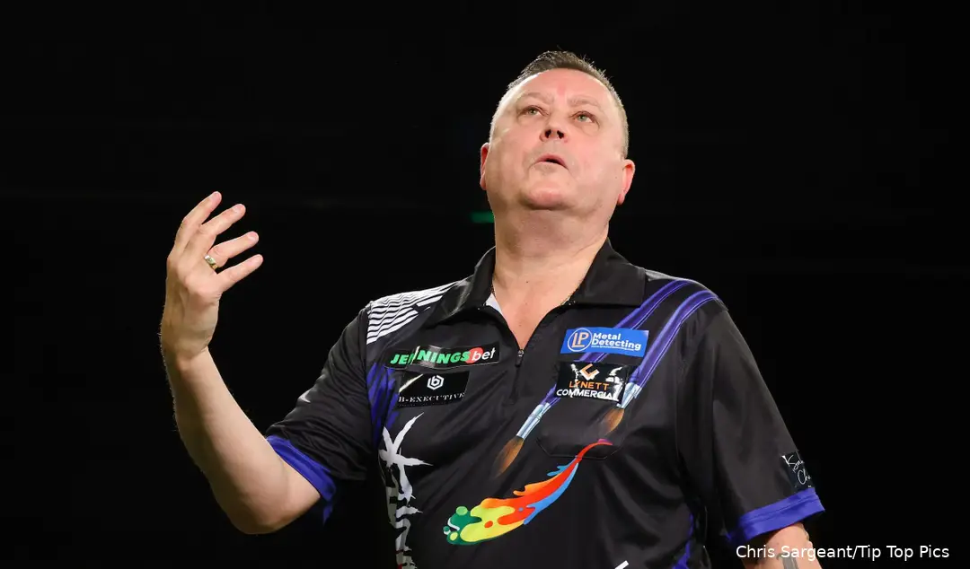 Kevin Painter throwing his arm in the air