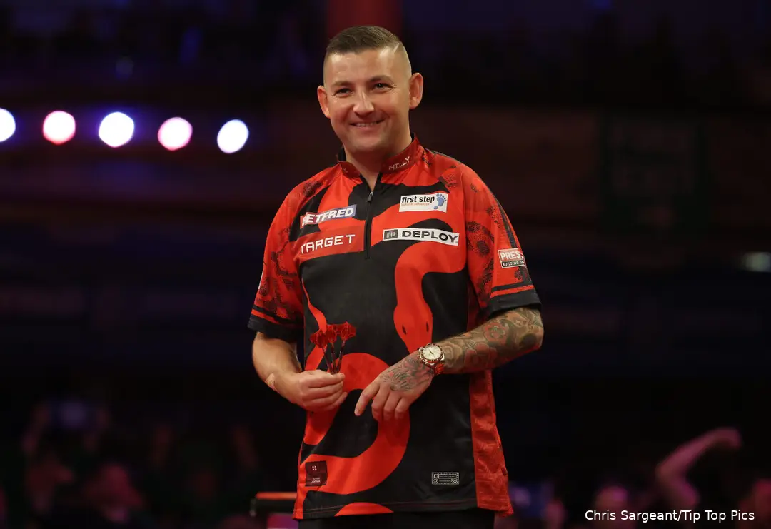 Nathan Aspinall kann wegen einer Armverletzung nicht an der German Darts Championship teilnehmen