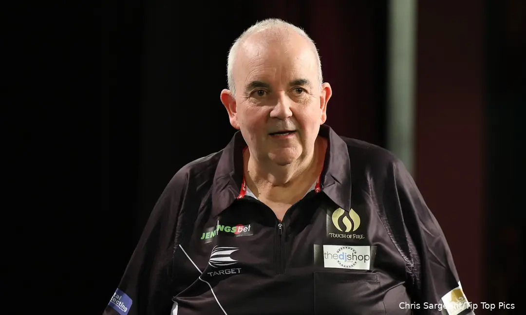phil taylor wsdt world seniors darts masters 1
