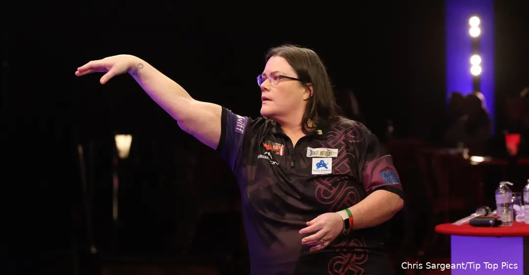 Rhian O'Sullivan in actie