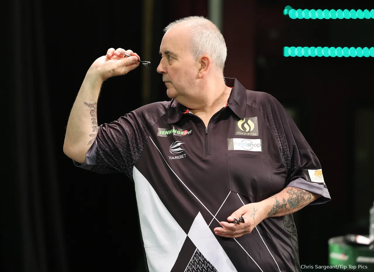 Taylor in action on the Seniors Tour