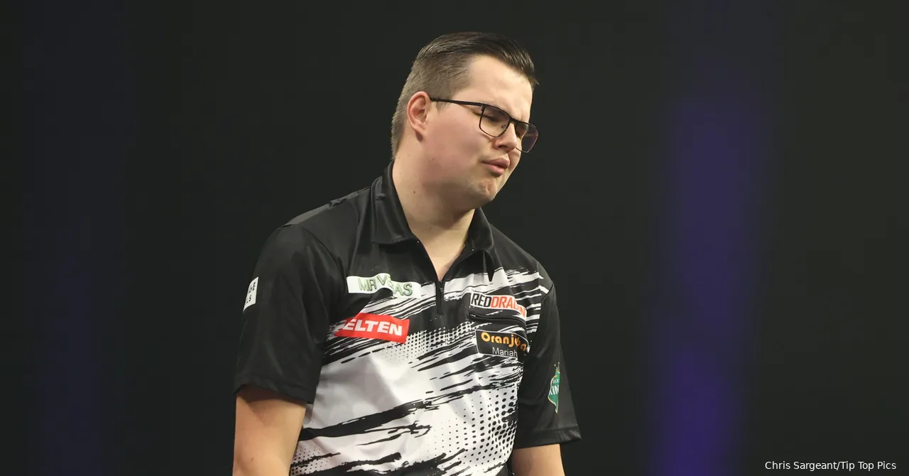 Gian van Veen muss die Darts Weltmeisterschaft nach nur einem Spiel verlassen