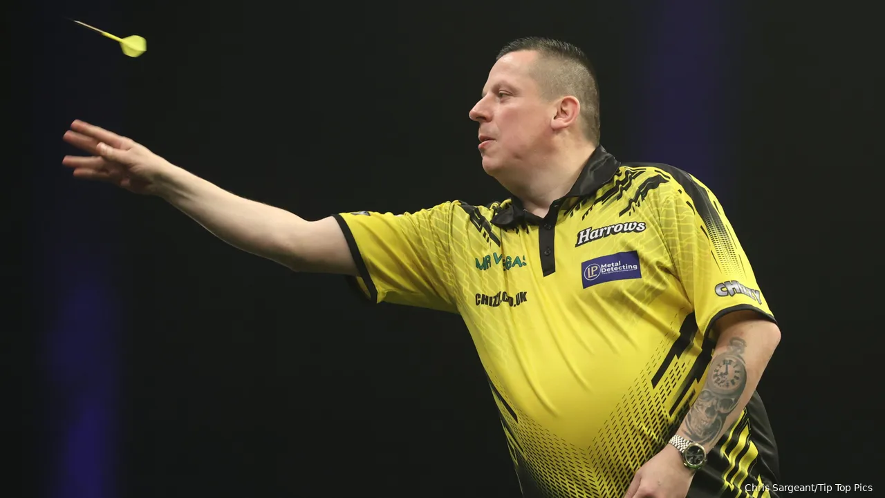 Dave Chisnall in Aktion