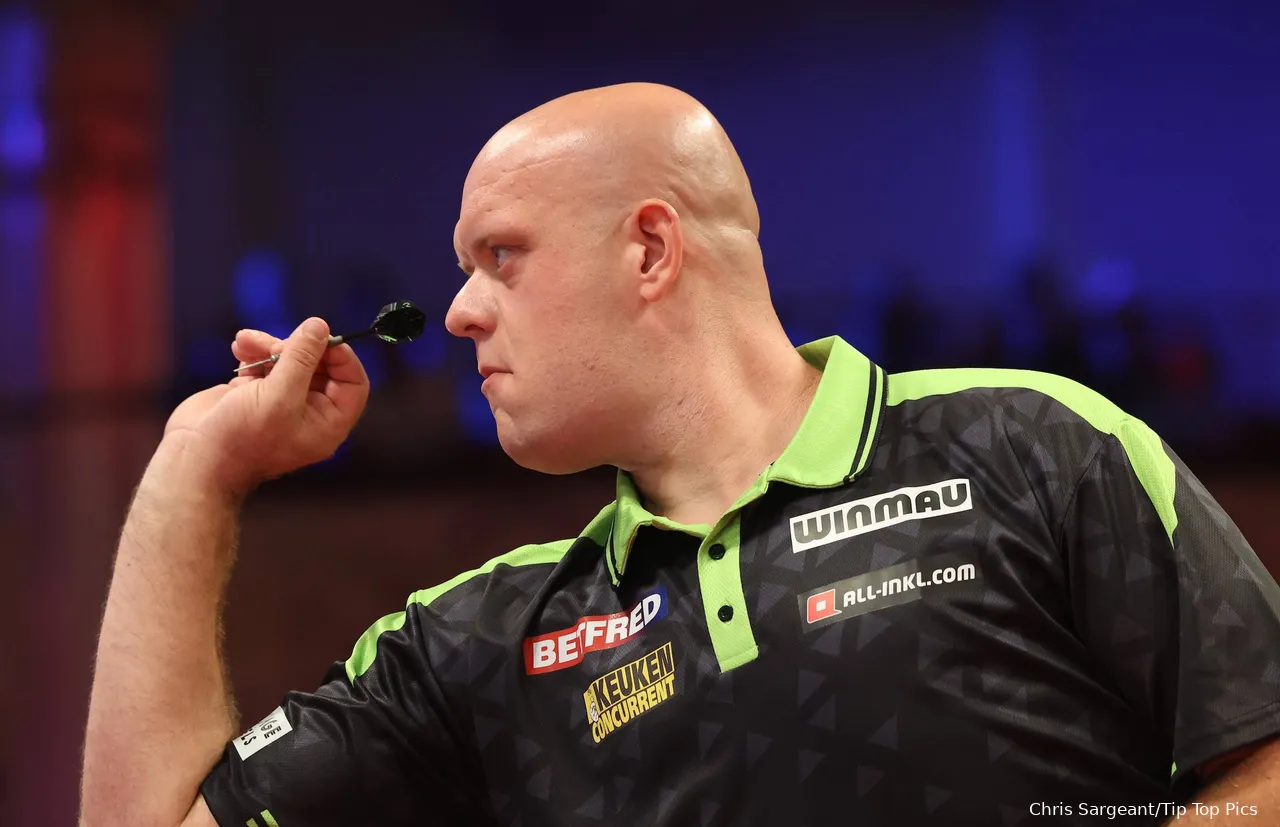 Michael van Gerwen ist das große Idol von Quilindschy Hartman