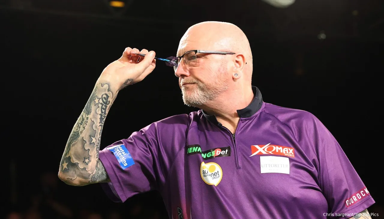 Andy Hamilton in actie