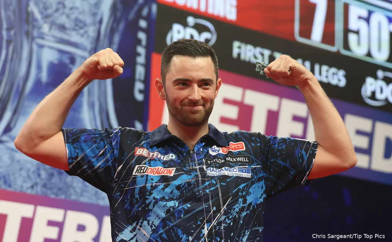 Luke Humphries gaat deze week op jacht naar zijn eerste World Matchplay-titel