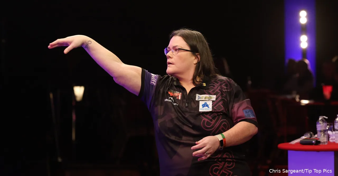 Rhian O'Sullivan in actie