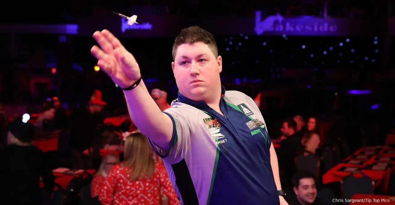 Lakeside-kampioen McGuirk slaagde er niet in een succesvolle overstap te maken naar de PDC
