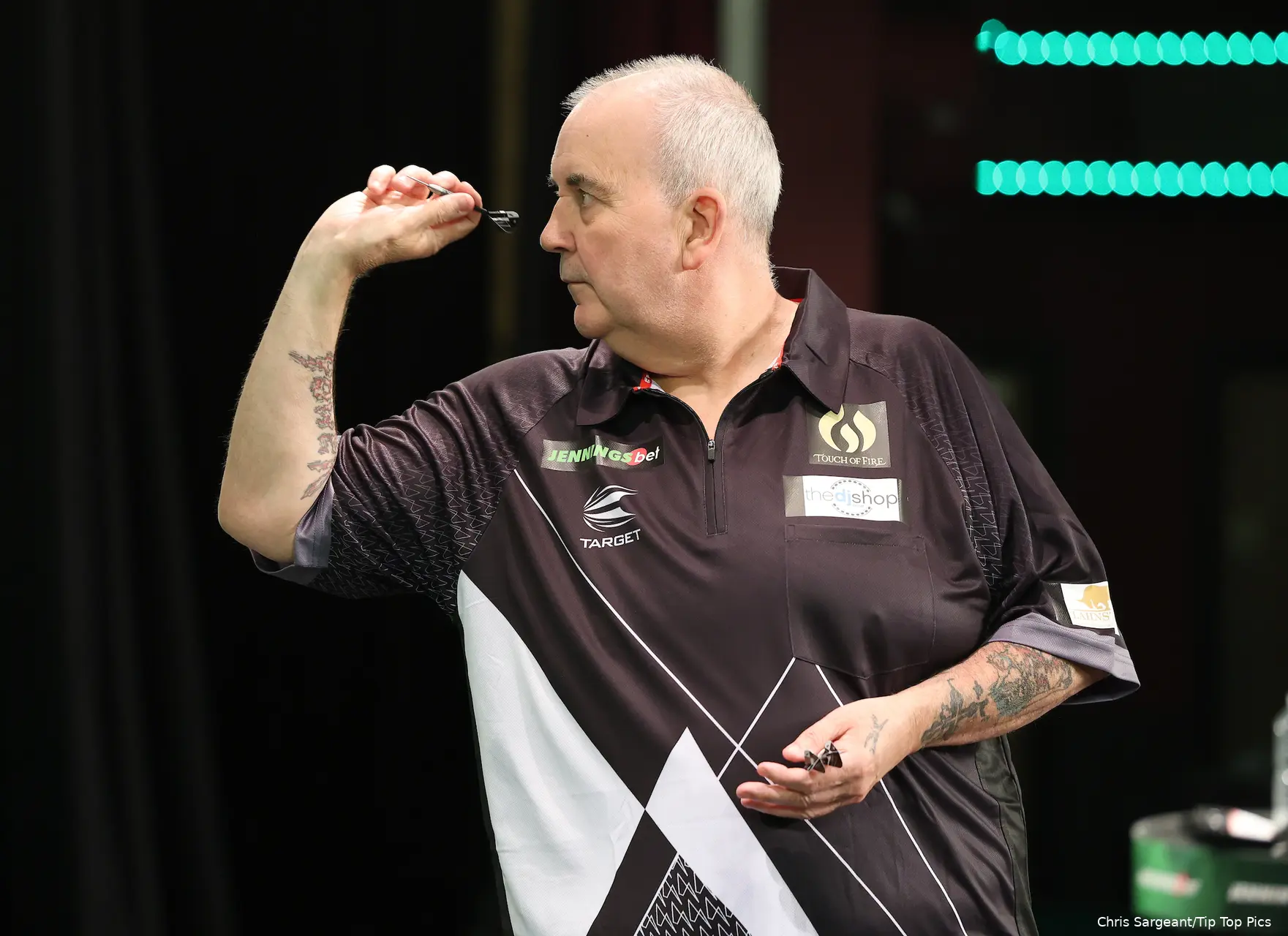 phil taylor wsdt world seniors darts masters 2