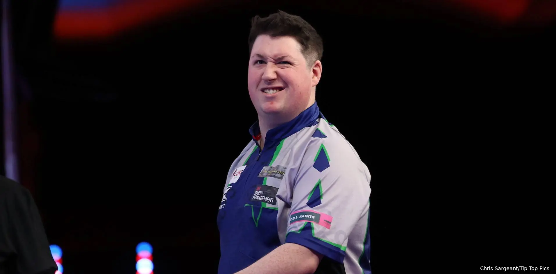Shane McGuirk in actie op Lakeside
