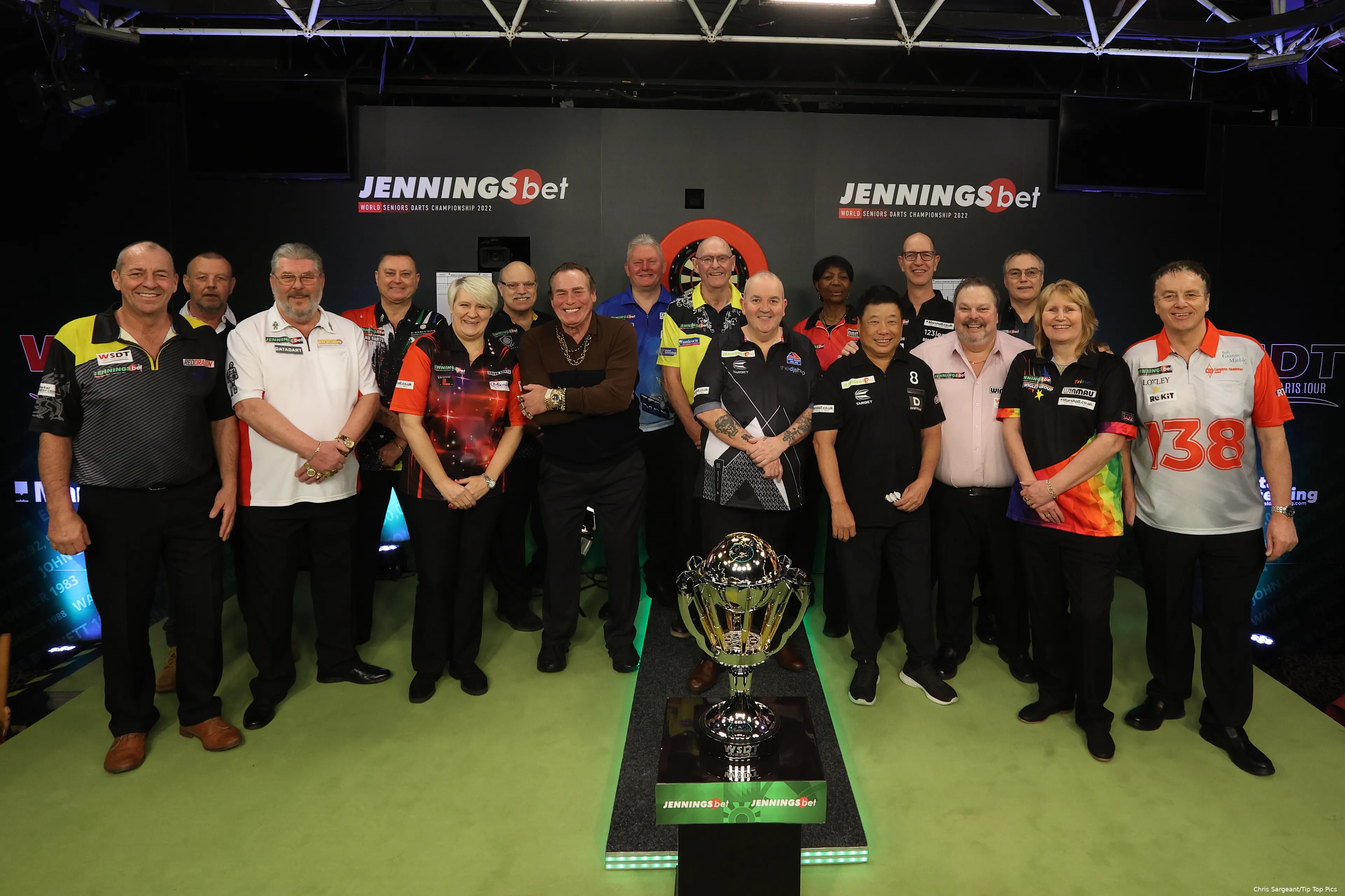 Line up World Seniors Darts Championship