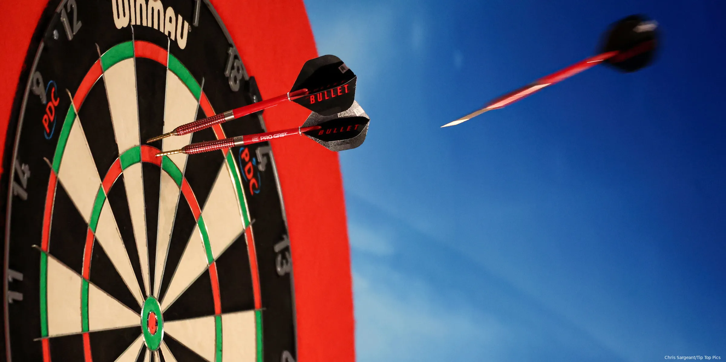 pdc winmau dartboard
