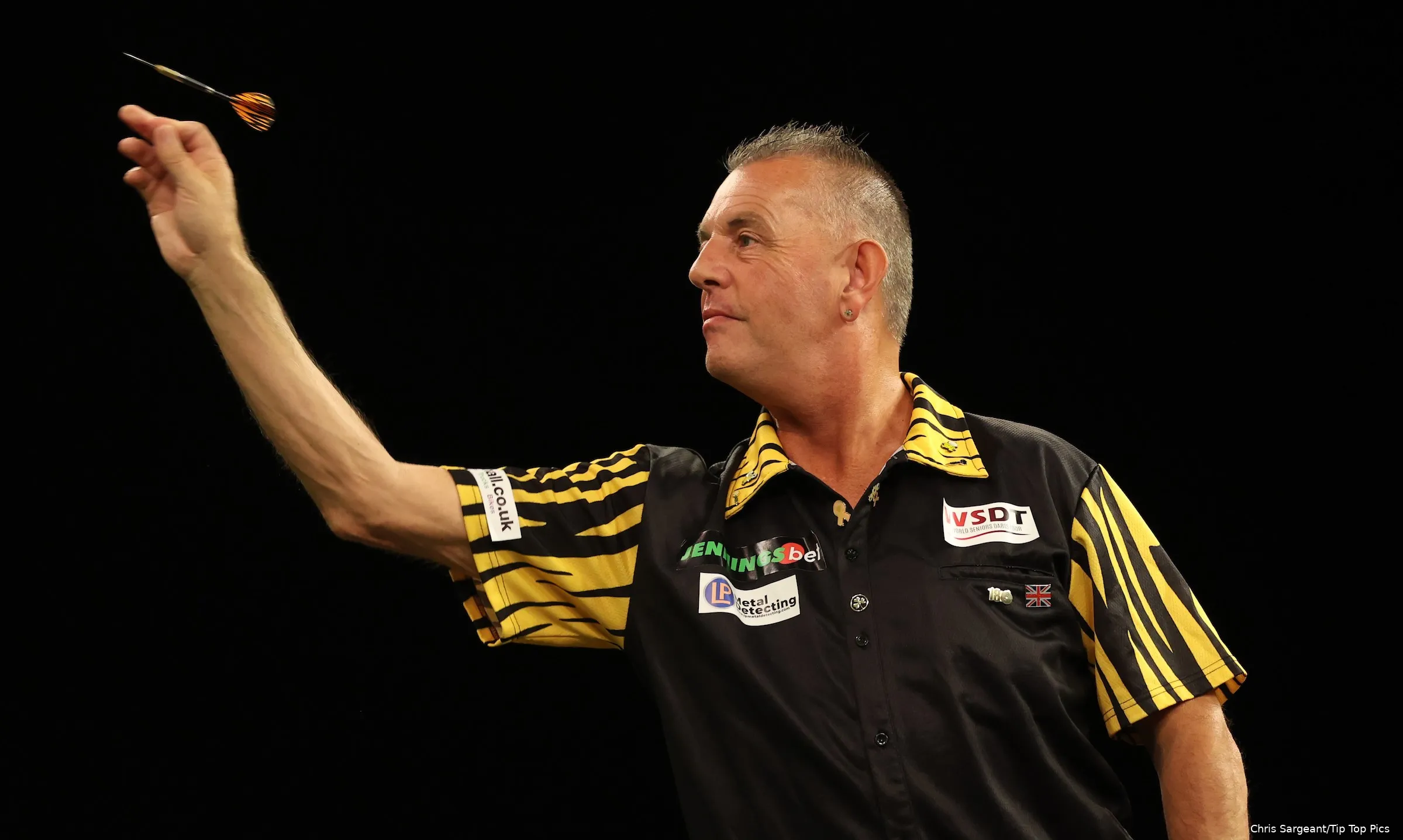 Peter Evison in action at the WSDT MATCHPLAY